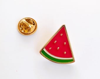 Watermelon Enamel Pin, Palestinian Pin, Free Palestine Pin, Watermelon Gaza Pin, wedding favor Palestine, Palestine Jewelery, Freedom Pin