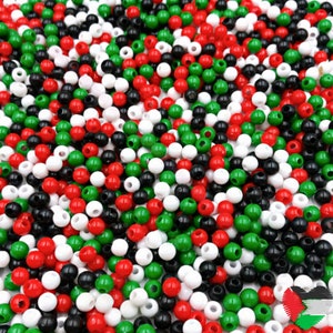 Palestine Flag Beads, Palestinian, Acrylic Beads, Palestinian woman, Free Palestine, Palestine Flag, Support Palestine, Human Civil Rights