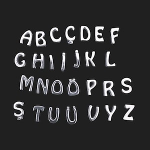 Silver Letter Beads, Alphabet Beads A To Z,  Spacer Letter Beads, Alphabet bead, Alphabet Letter Metal Beads, Letter beads for Necklace