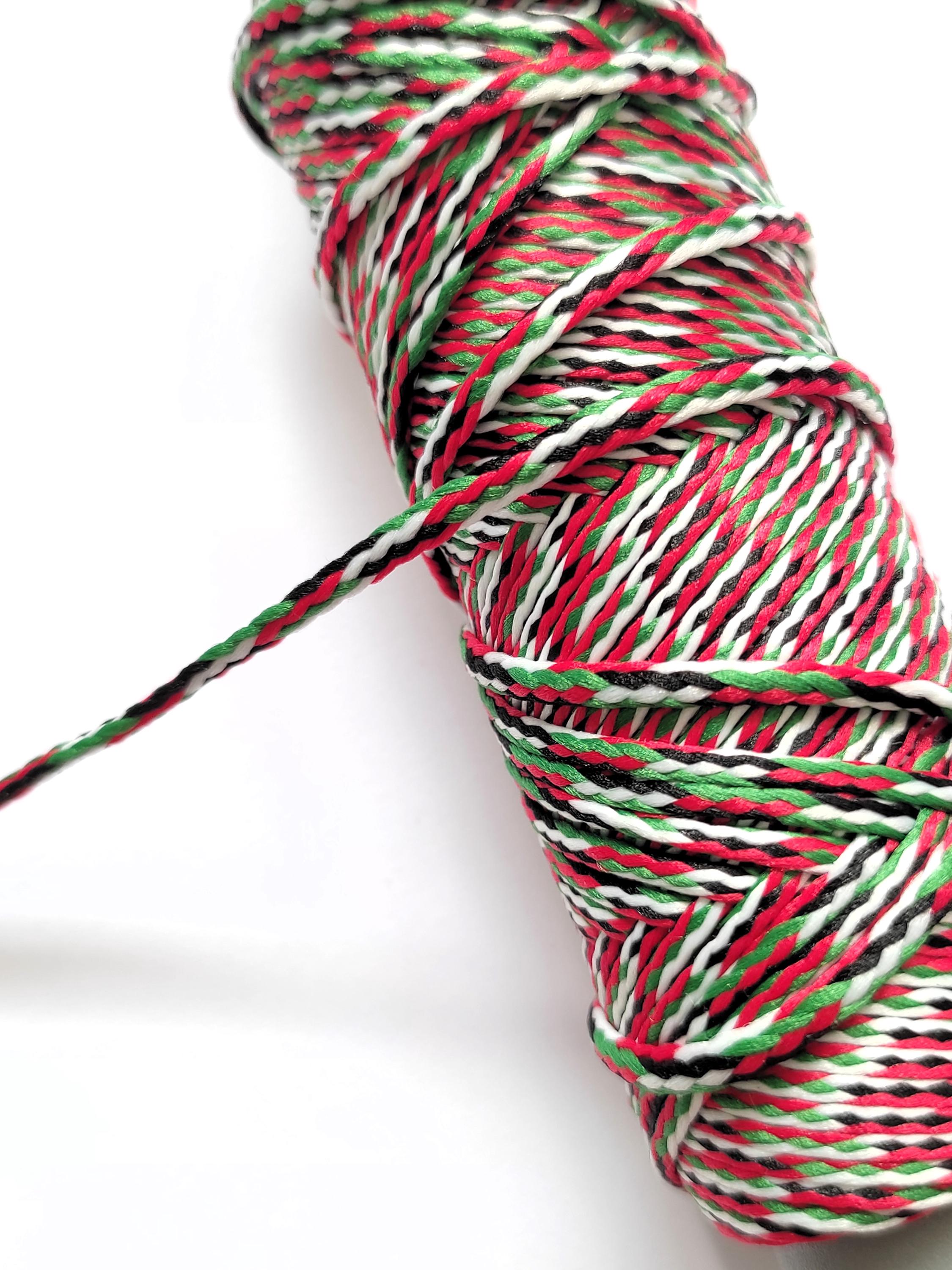 2mm Palestine Flag Nylon Cord, Climbing-survival Rope, Free Palestine ...