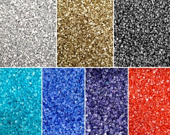 Irregular colored crushed Broken Glass, Broken glass stones crystals, uv epoxy resin filler, diy nail art decoration, Resin Embellishment