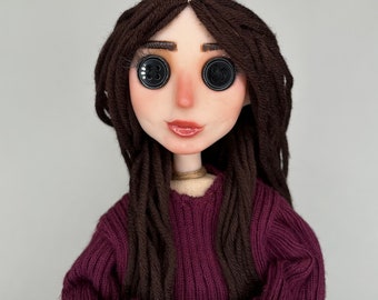 Custom Coraline Inspired Doll (DO NOT ORDER)