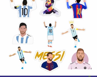 リオネル・メッシ ステッカー /アルゼンチン /メッシ アルゼンチン SVG /ヤギ SVG /ステッカー サッカー ワールドカップ /印刷用 /デジタルダウンロード