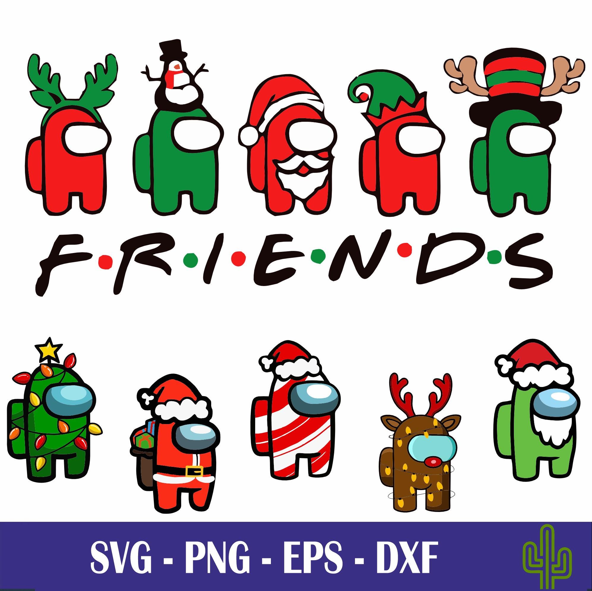 Santa Hat Png Among Us Christmas Mini Crewmate Among Us Character