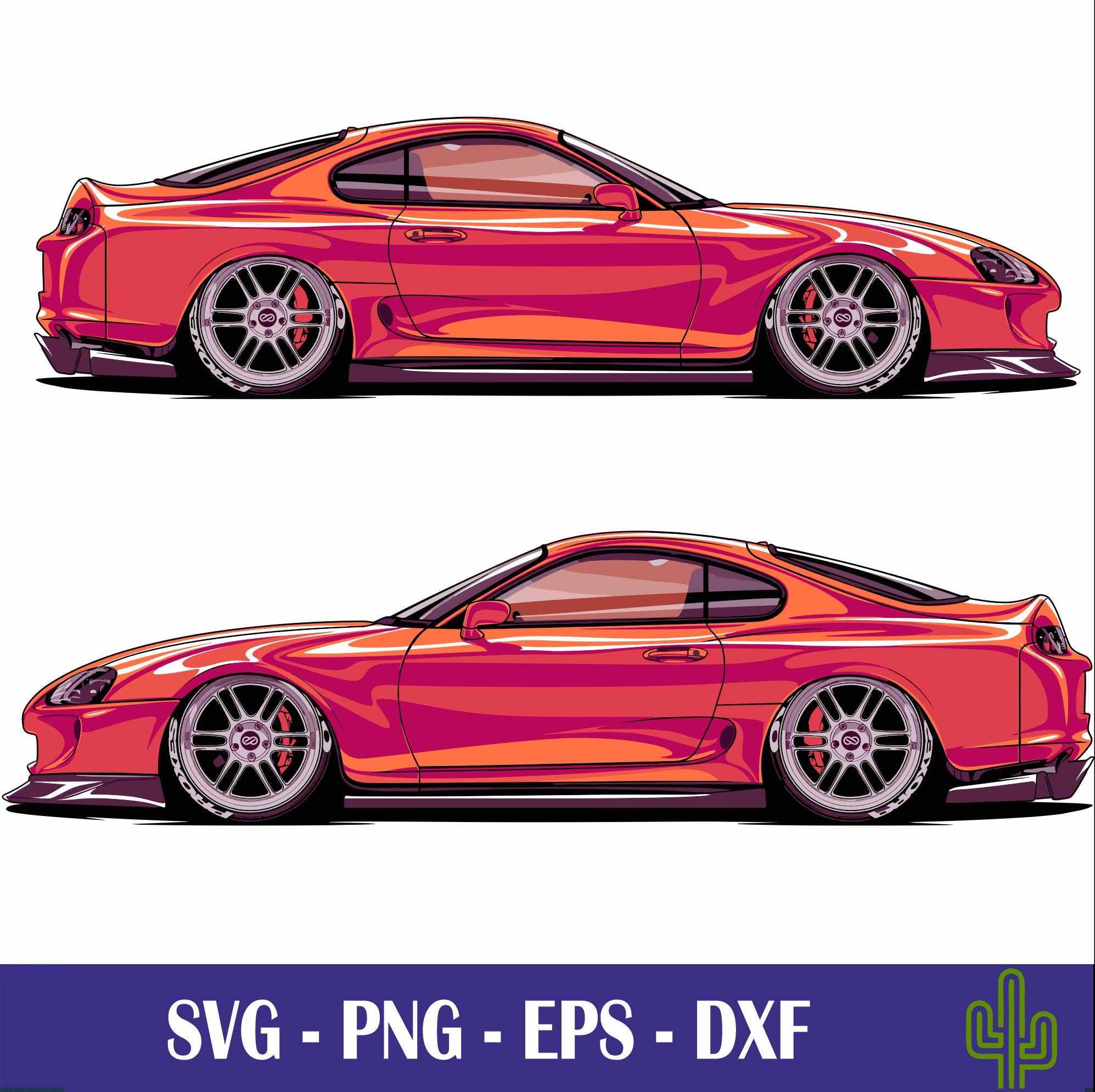 Toyota supra sticker japan - Etsy 日本