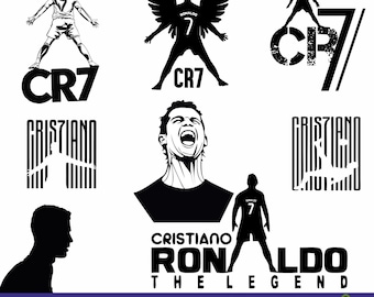 Cristiano Ronaldo Svg /Al nassr Svg / Cr7 Svg /Ronaldo Silhouette/ Ronaldo Clipart /Cabra