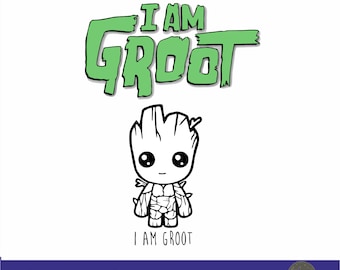 groot svg bundle, baby groot svg for cricut, i am groot svg, groot png, sticker svg, groot dxf, groot sticker, Instant download