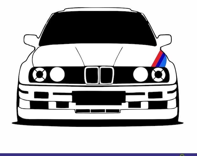 Infinity G35 Rear End Car SVG Clip Art Graphic Art Instant Download ...