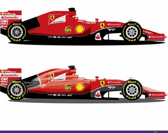 F1 Car Racing Svg | Ferari Car Racing | Formula One | Handmade Desing | Charles Leclerc | Carlos Saınz |