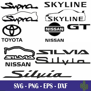 Supra| R34 Skyline| Silvia | Sport Cars Svg| Sticker| Digital Download| Svg| Png| Eps