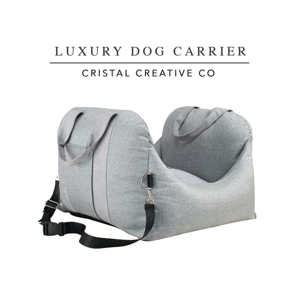 Dog Carrier Luxury Dog Travel Bag Dog Handbaglarge Dog Bag Etsy