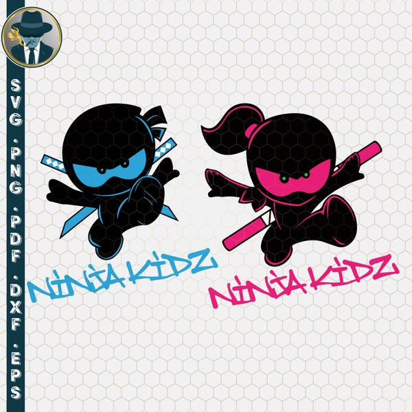 New Ninja Kidz Tv Kids Svg, Gaming Team Top Tee Svg, Ninja Kidz Silhouette, Ninja Kidz Clipart, Ninja Kidz Cricut, Ninja Kidz T-shirt Svg