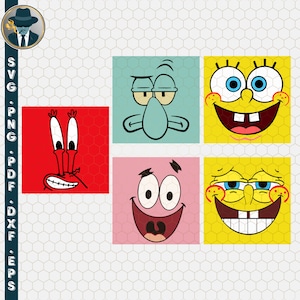 Spongebob happy and sad. Template to the right. : r