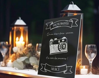 Wedding Photobooth Panel - several designs available