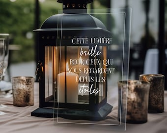 30x40cm absent wedding sign - Sign for those absent from the ceremony