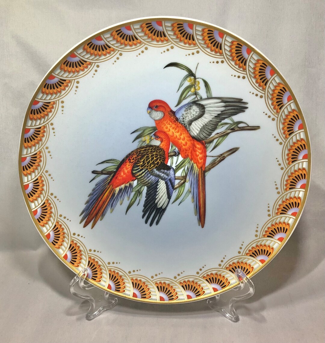 Heinrich Villeroy & Boch fiery Parakeet Gould Limited Edition Collector ...