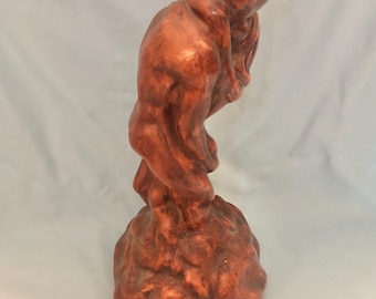 The Lovers Ceramic Signed Statue