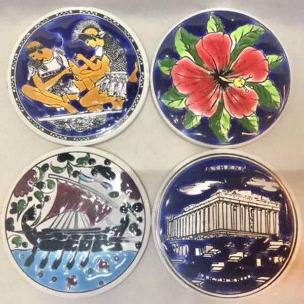 Ceramic Greek Tile Etsy