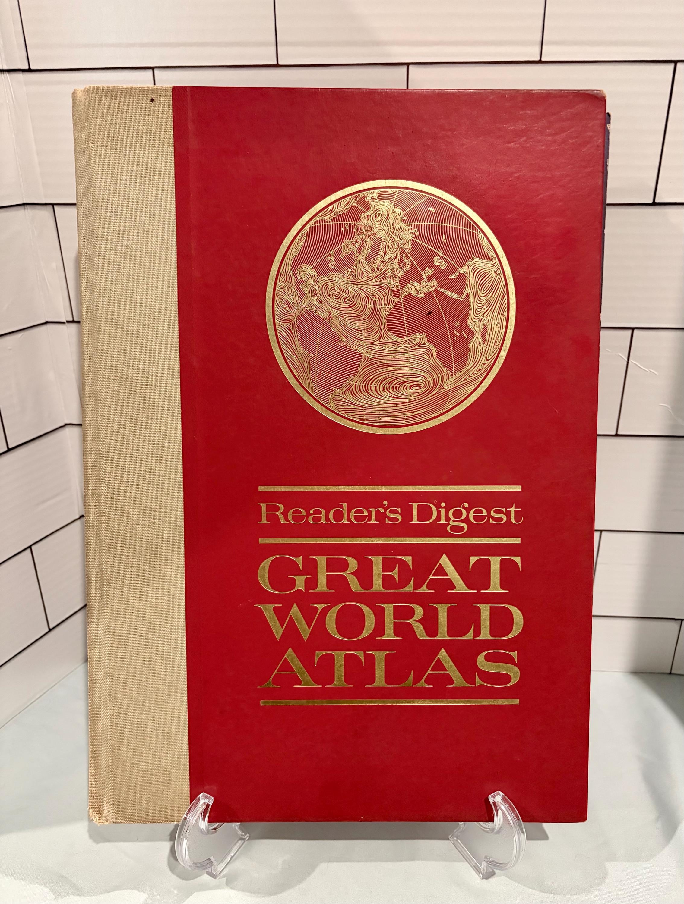 Old World Atlas Book - Etsy