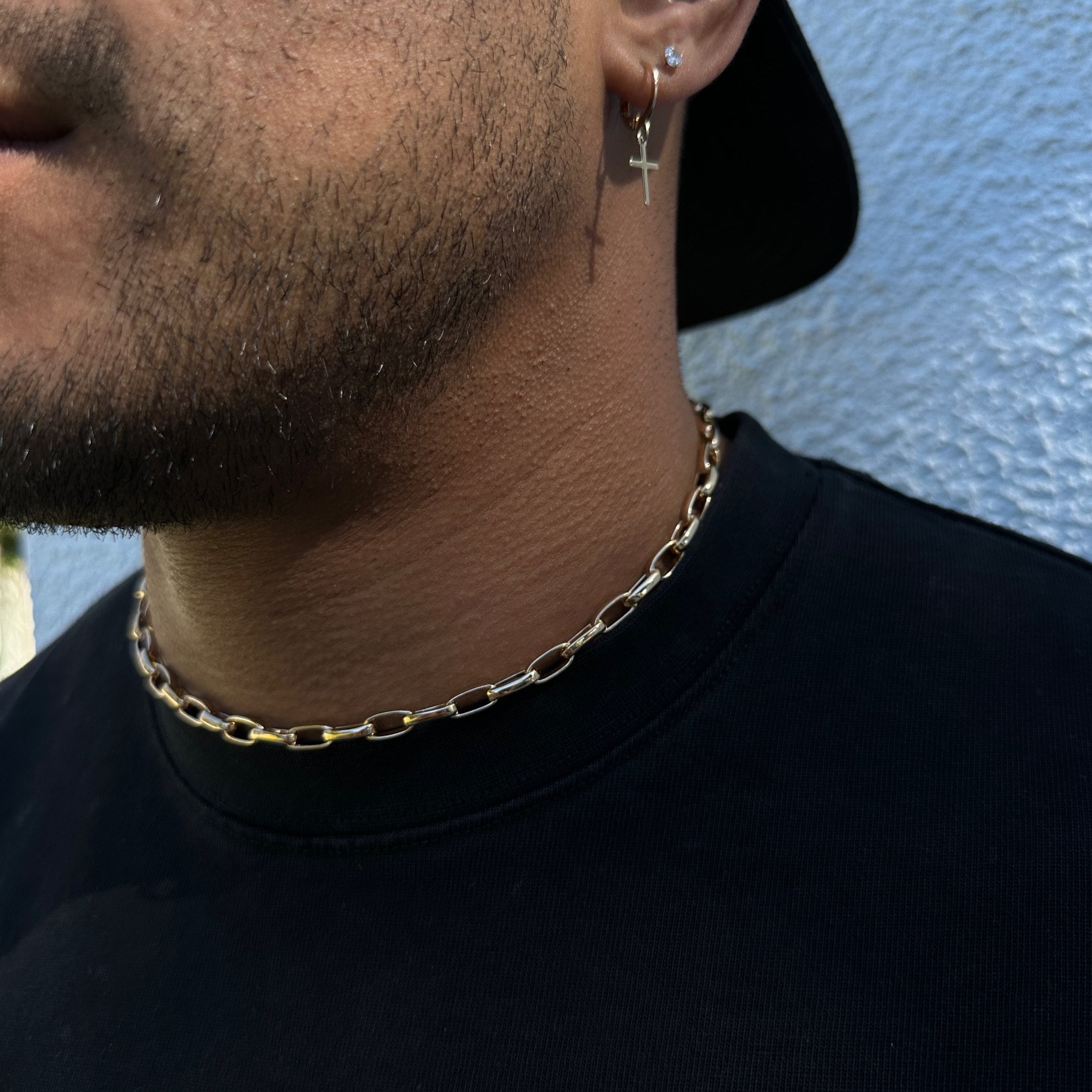 Puff Clip Link Chain - Etsy