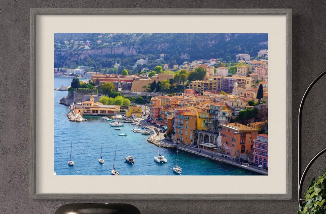 Villefranche-sur-mer - Wall Art | French Riviera | Mediterranean ...