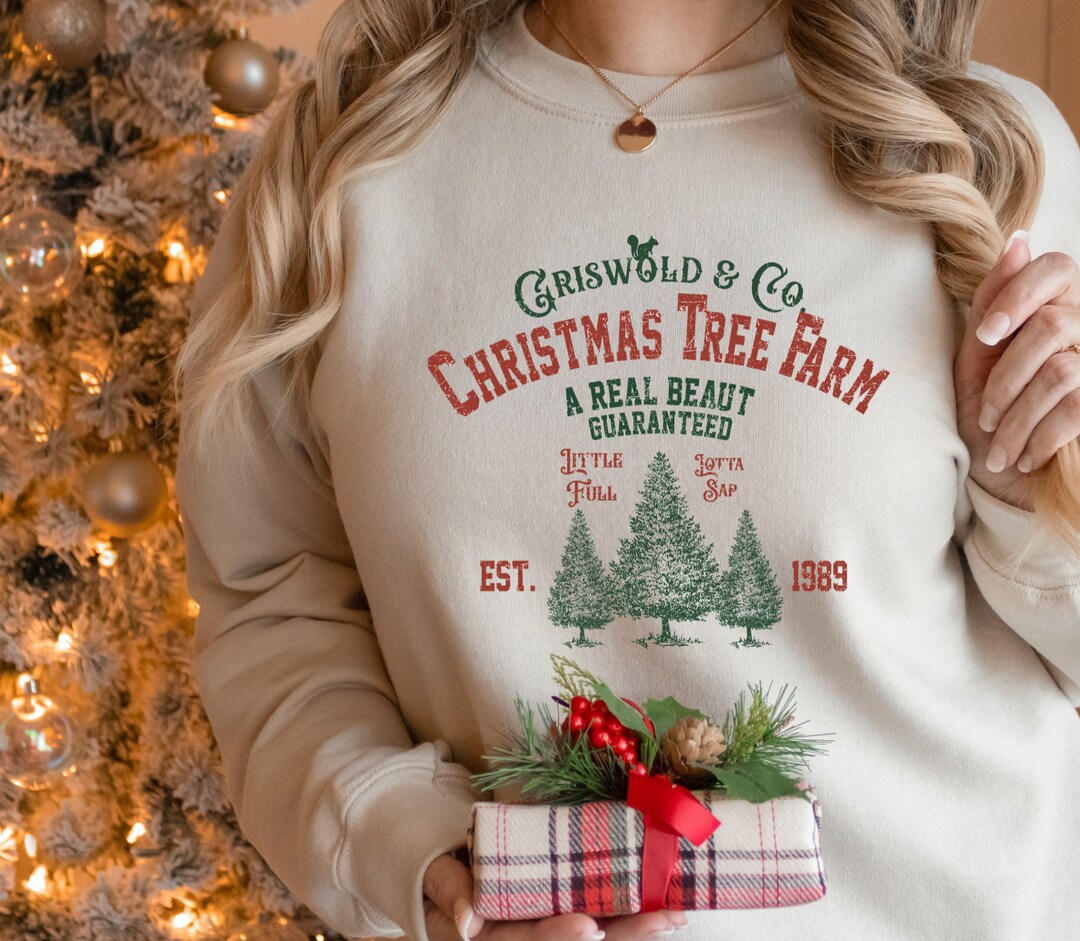 Griswold's Tree Farm Squirrel Christmas Sweatshirt main image 1