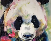 PRINTABLE Pop Art Panda | Panda Poster | Panda Art | Pop Art Print | Wall Art | Home Décor | Housewarming Gift