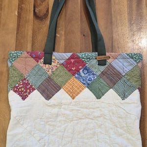 Vintage Quilt tote bag