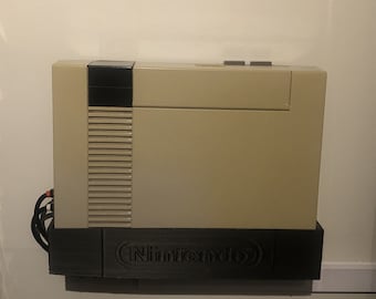 NES Nintendo Wall Mount for Orignal System - 3D Printed (Not for Mini)