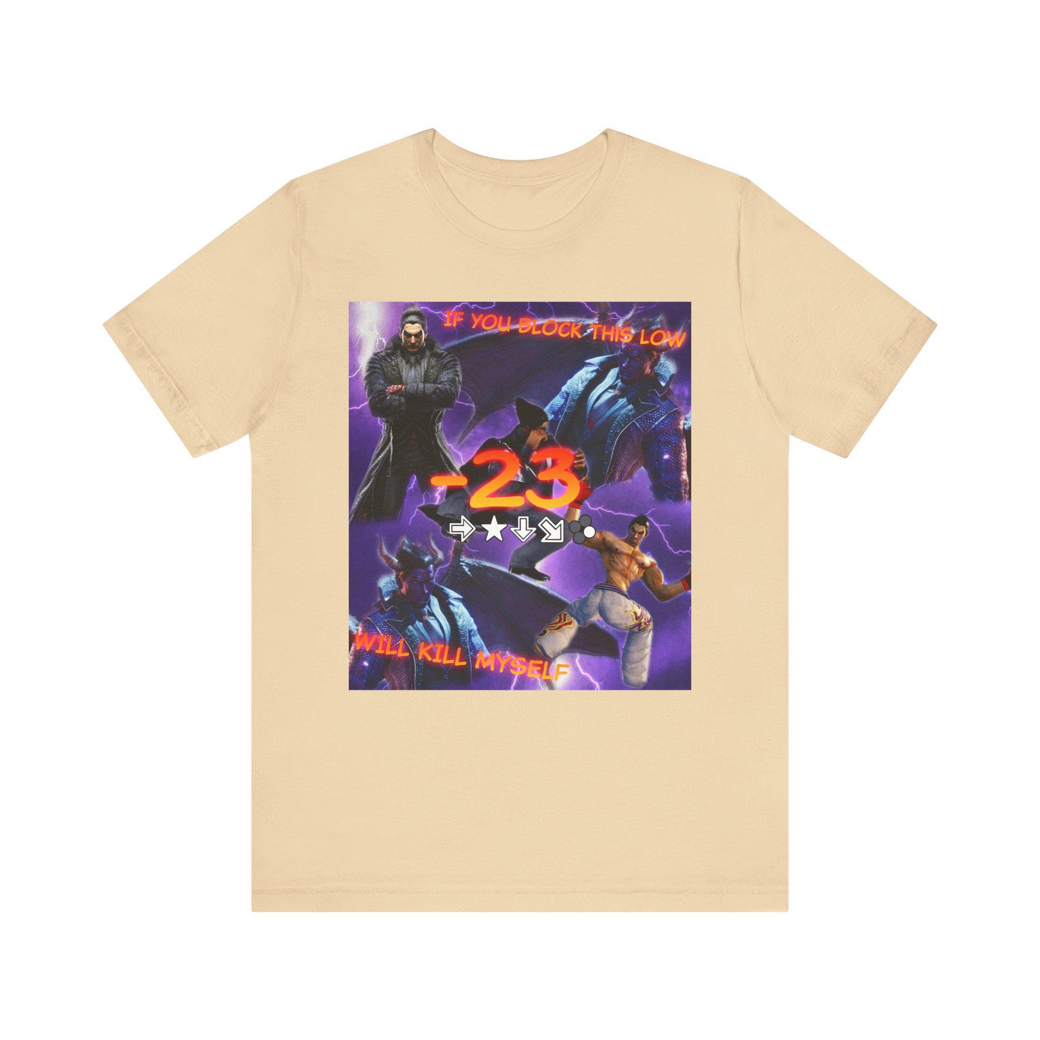 トップス kazuya New Tekken 8 Kazuya Mishima Video Game 3D Printed T-shirt