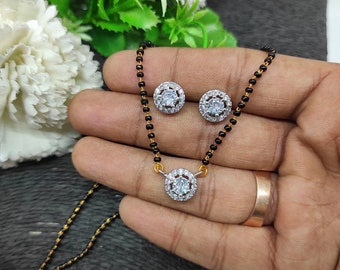 Single stud hotsell mangalsutra