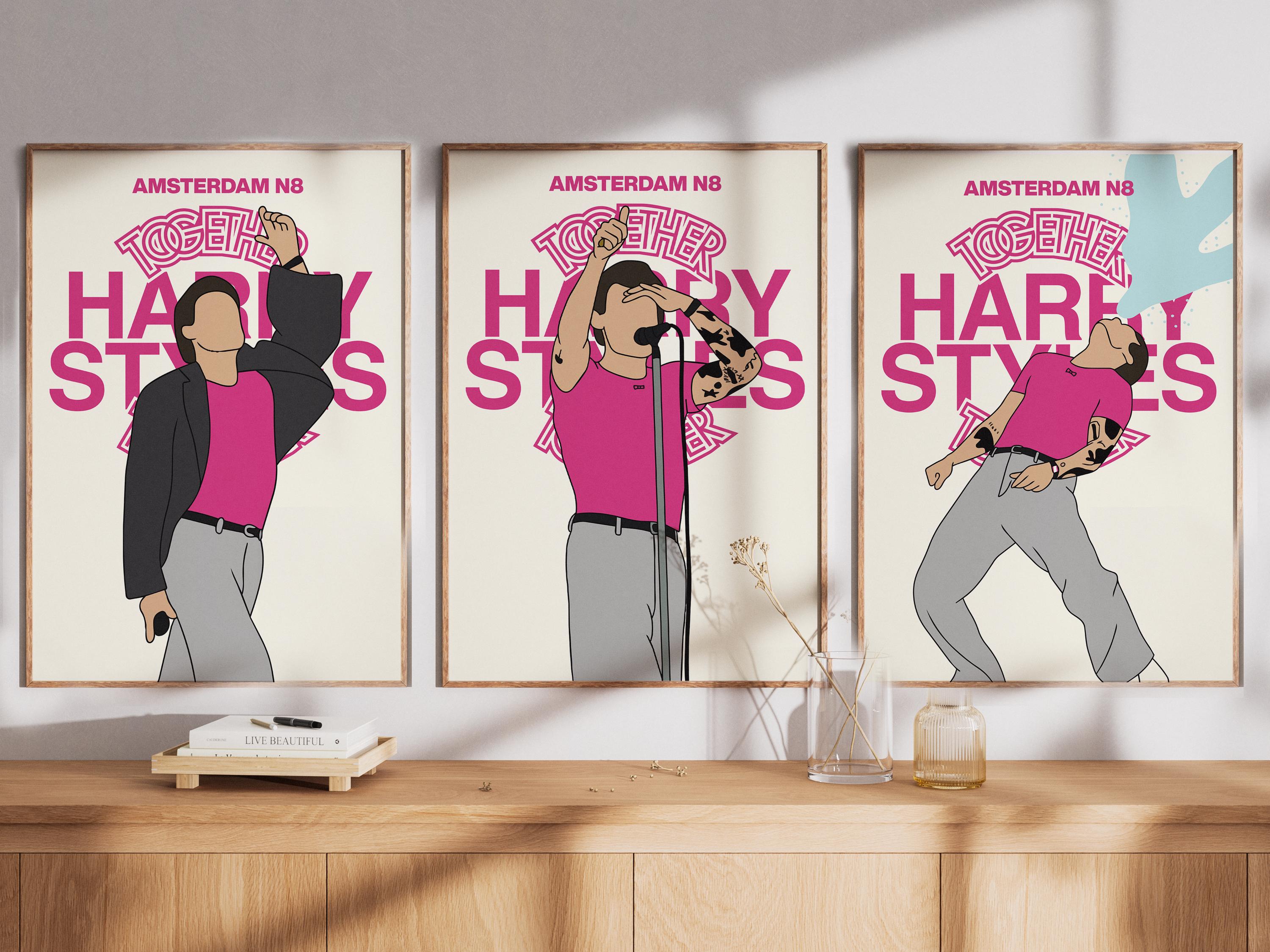 ハリースタイルズ　ポスター Harry styles poster - Etsy 日本