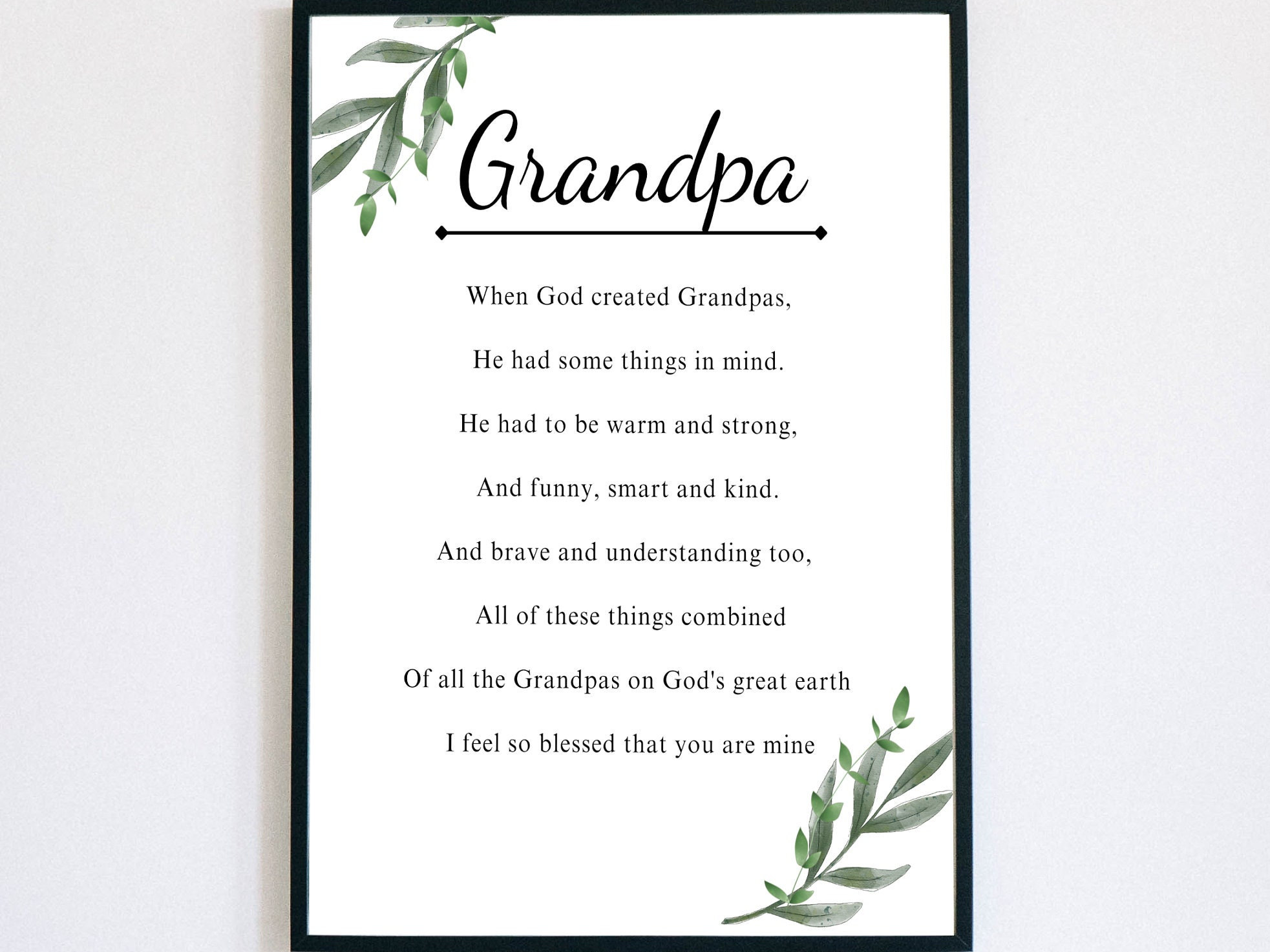 rest in peace grandpa poems