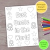 Happy Birthday Grammy Printable Coloring Sheet for Kids Unicorn ...