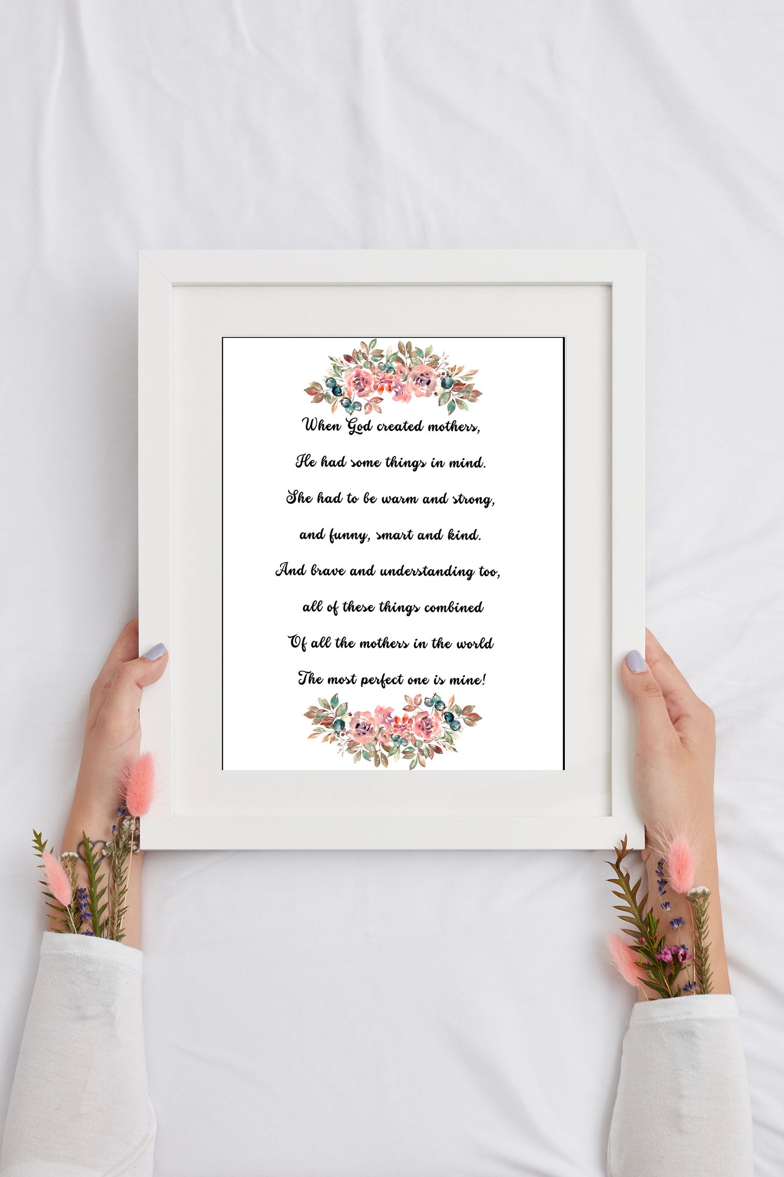 Mothers Day Poem, Mother's Day Printable, Instant Download, Poem for ...