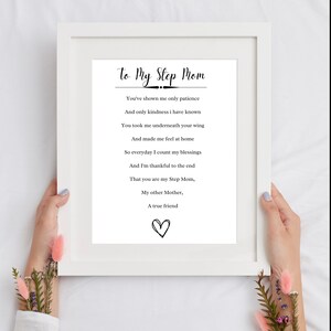 Geburtstagskarte Für Stiefmutter – „To A Stepmom Like No Other“, 148 Mm, Dankeskarte Auch Für Muttertag