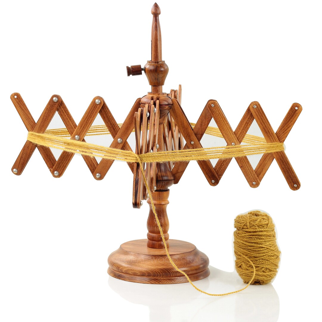 Steam Beech Wooden Yarn Winder Tabletop Yarn Winder for Etsy