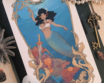 The Magician - Mermaid Tarot Series - Art Print