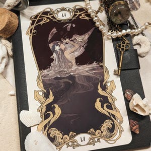 The Lovers - Mermaid Tarot Series - Art Print
