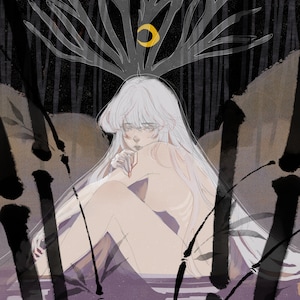 An Encounter with the Forest God - Art Print