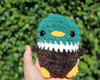 Gehaakte wilde eend amigurumi