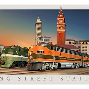 King Street Station - Great Northern, Northern Pacific