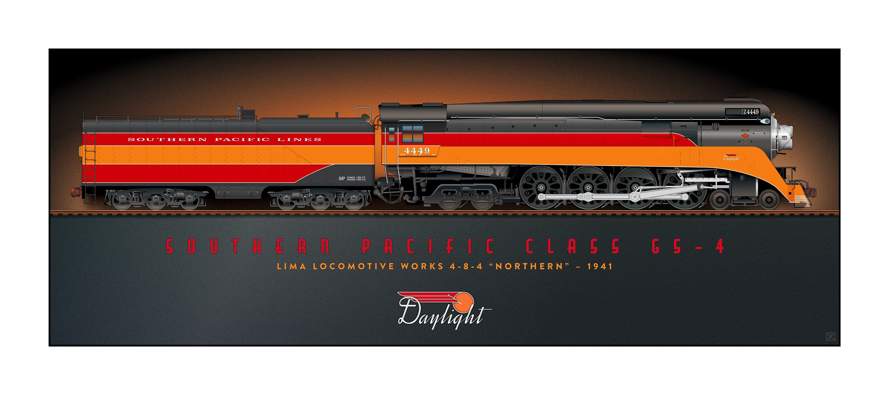 Southern Pacific Daylight 4449