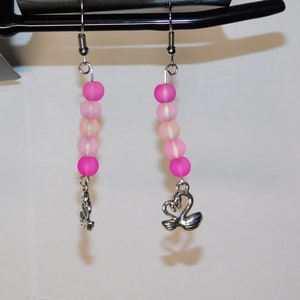 Cute Flamingo Dangle Earrings