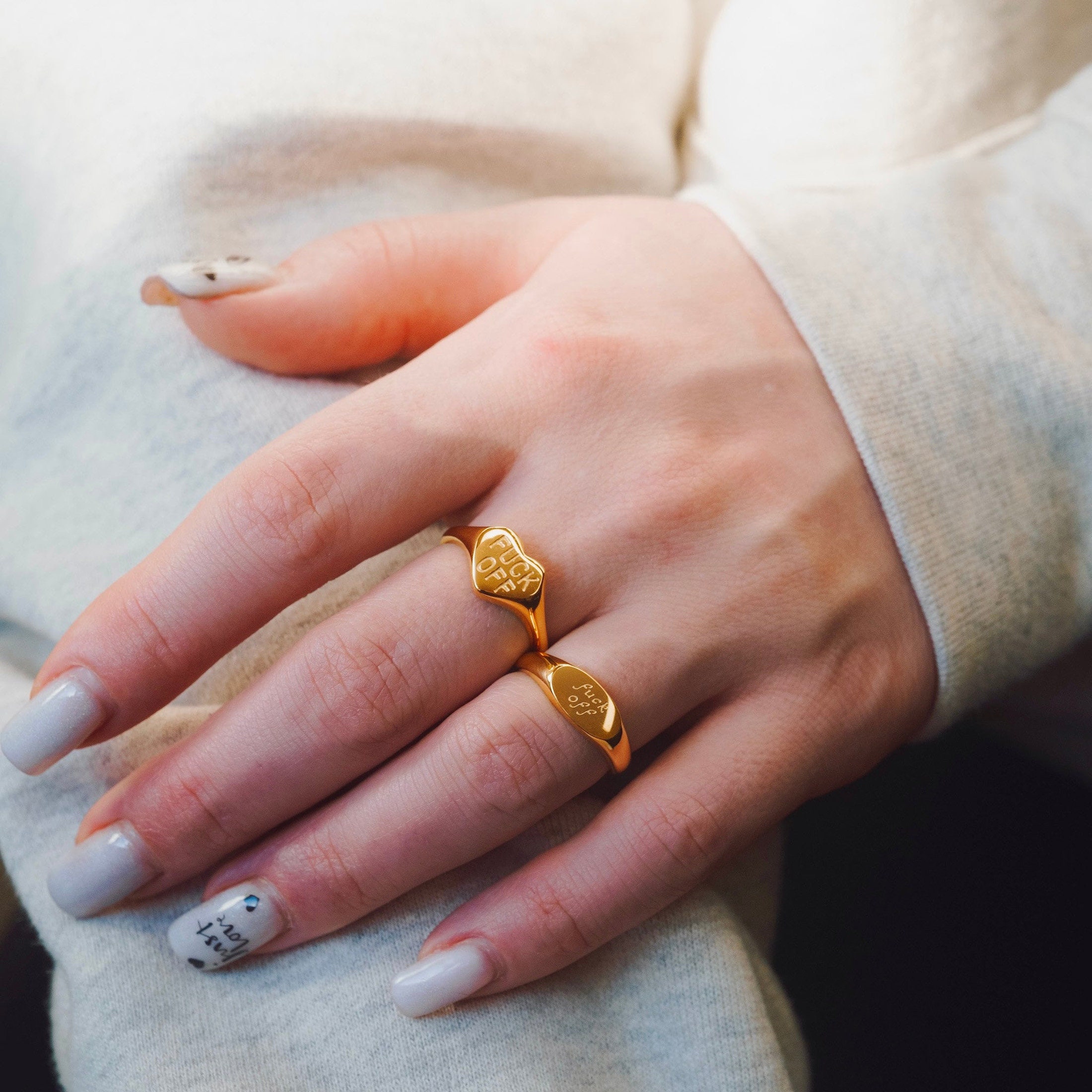 TOY RING\"Ｐ\" GOLD ENGRAVED 常田 新品未開封 常田大希 POINTLESS JOURNEY TOY RING 