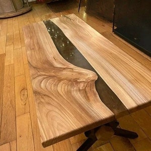 Wooden Epoxy Dining Table Top