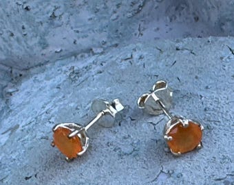 Earrings - Minimalist Gemstone Studs