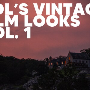 VINTAGE FILM LOOKS - Lightroom Presets