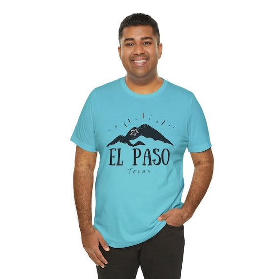 El Paso Mountain Star T-shirt, West Texas Gift, Chuco Town Pride