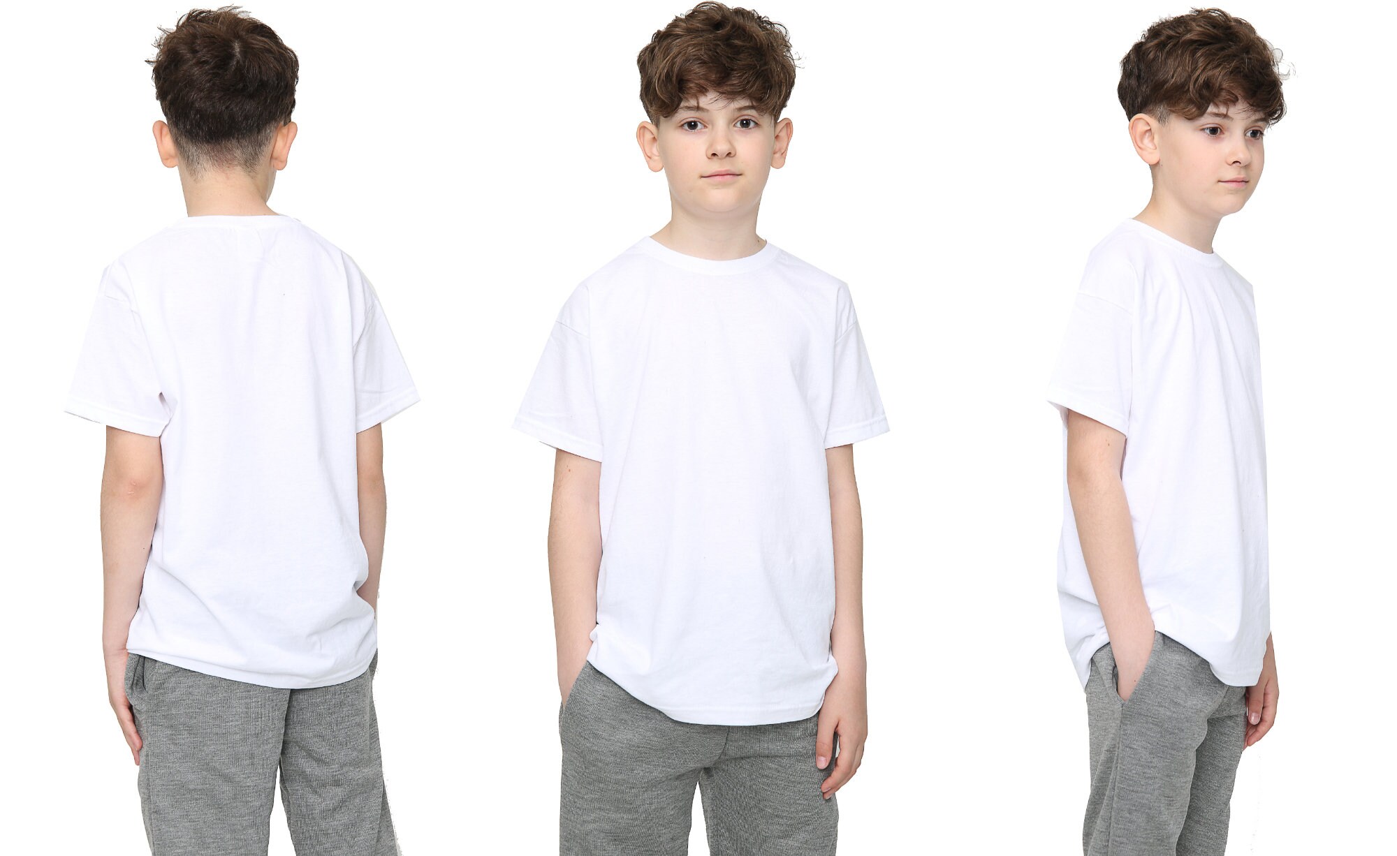 Kids White T Shirt -  Norway